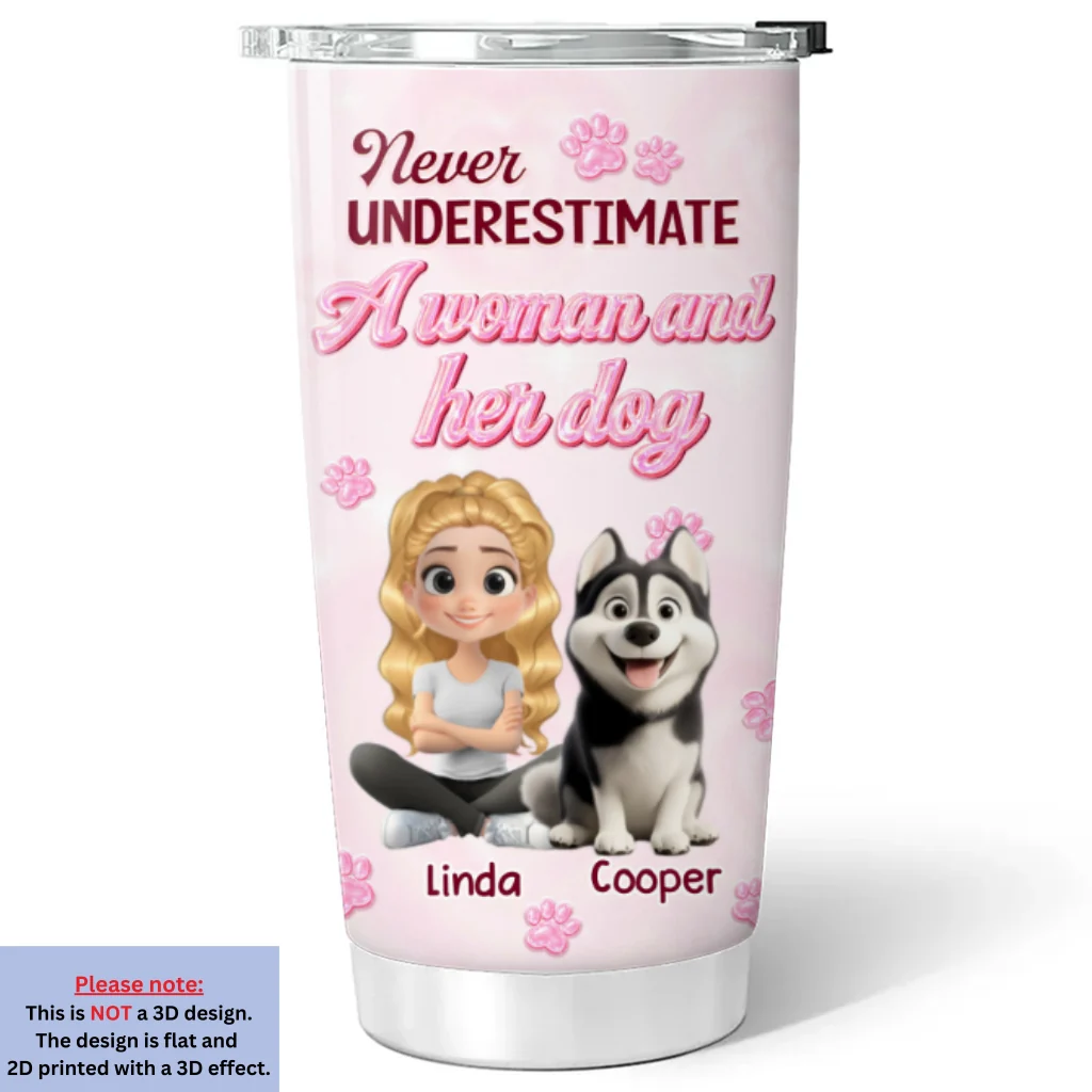 The Bond We Have - Personalized Custom 3D Effect Tumbler - Image 6