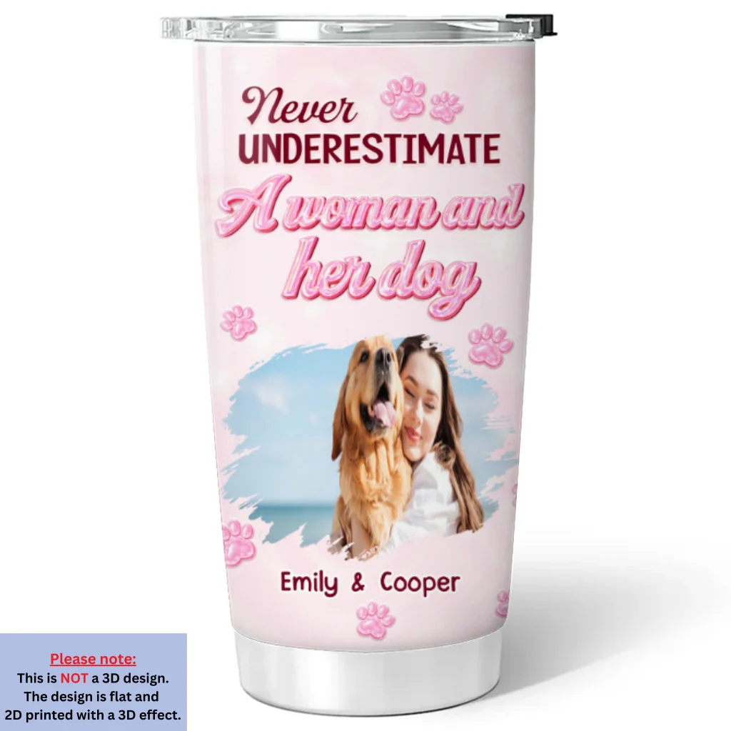 The Bond We Have Photo - Personalized Custom 3D Effect Tumbler - Image 7