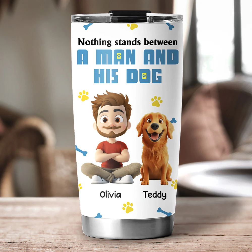 The Cutest Duo - Personalized Custom Tumbler  - Image 2