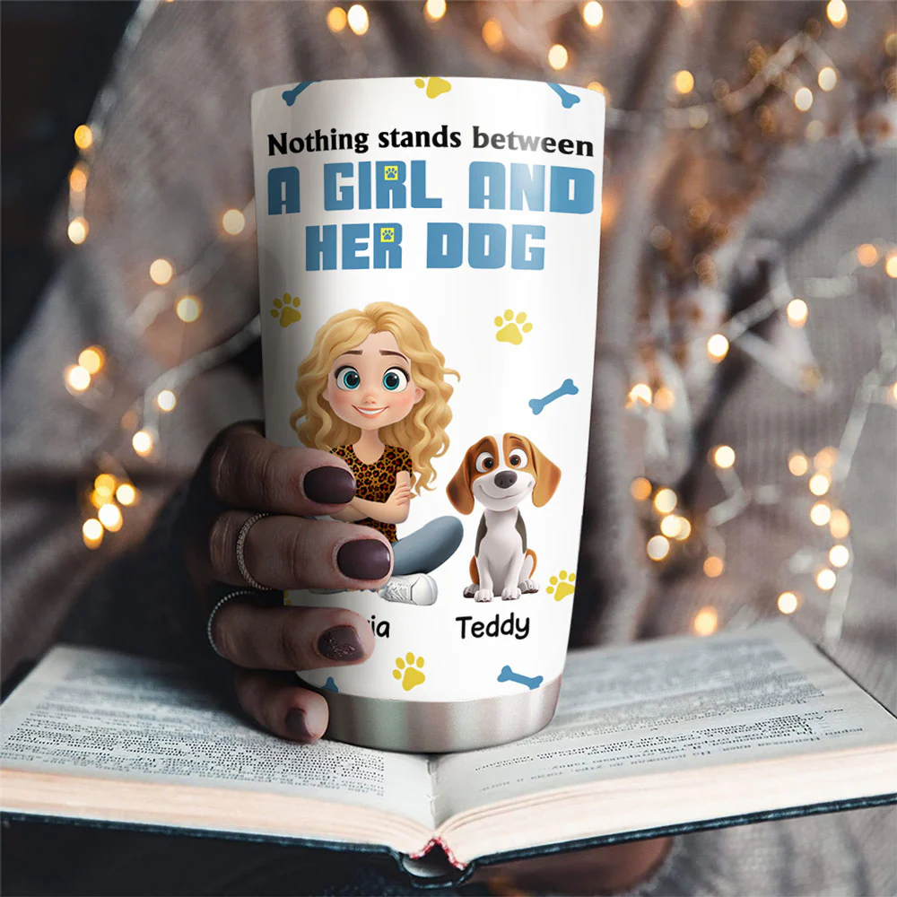 The Cutest Duo - Personalized Custom Tumbler  - Image 5