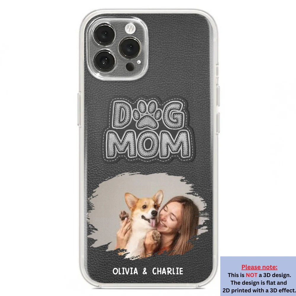The Dog Mom Photo - Personalized Custom 3D Effect Phone Case - Image 14