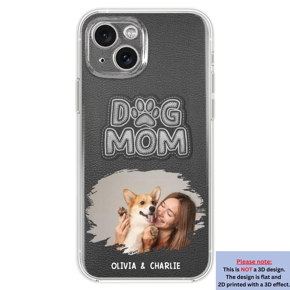 The Dog Mom Photo - Personalized Custom 3D Effect Phone Case - Image 16