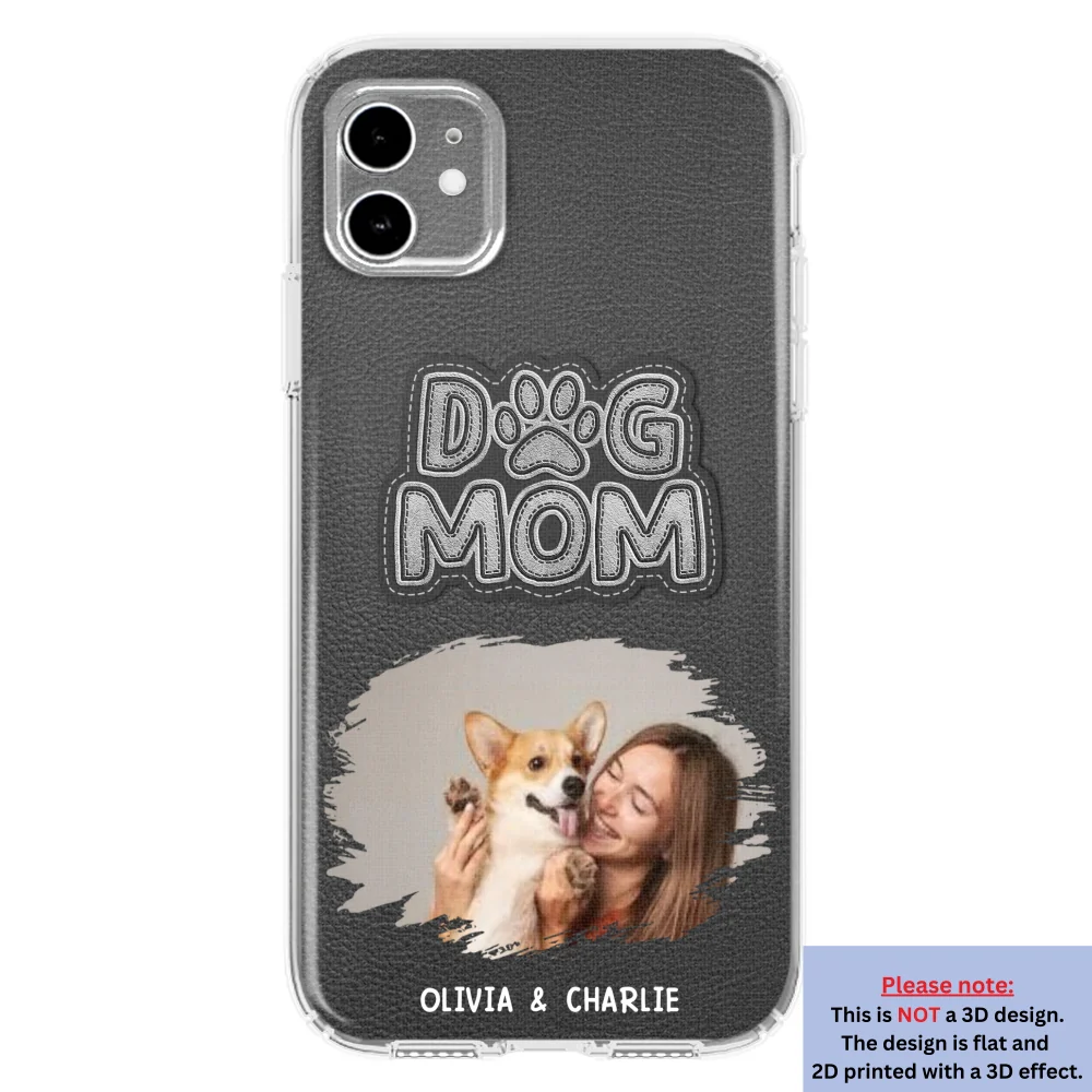 The Dog Mom Photo - Personalized Custom 3D Effect Phone Case - Image 6