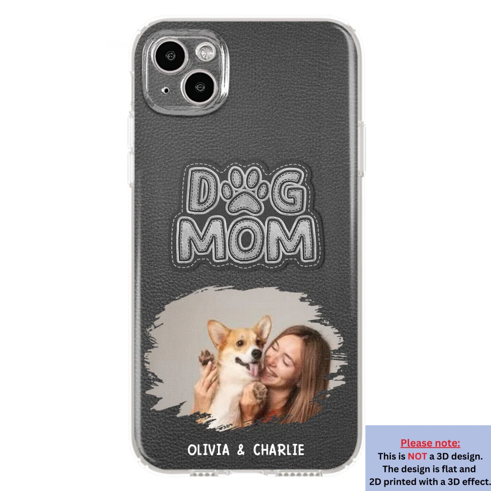 The Dog Mom Photo - Personalized Custom 3D Effect Phone Case - Image 9