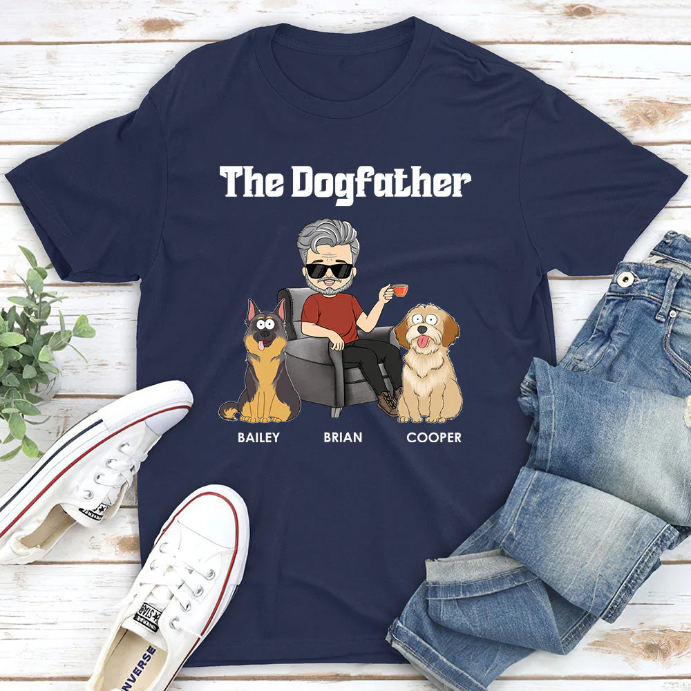 The Dog Parents - Personalized Custom Unisex T-shirt - Image 2