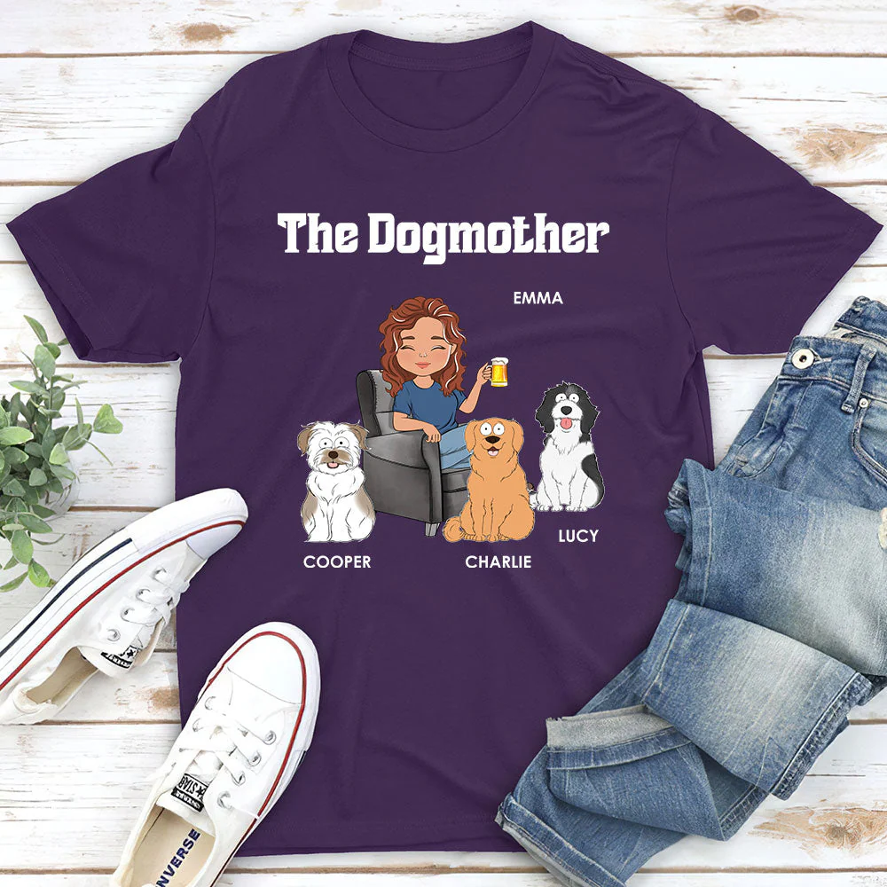 The Dog Parents - Personalized Custom Unisex T-shirt - Image 3