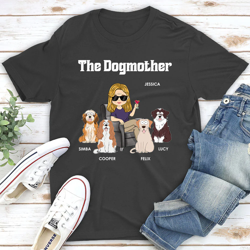 The Dog Parents - Personalized Custom Unisex T-shirt - Image 4