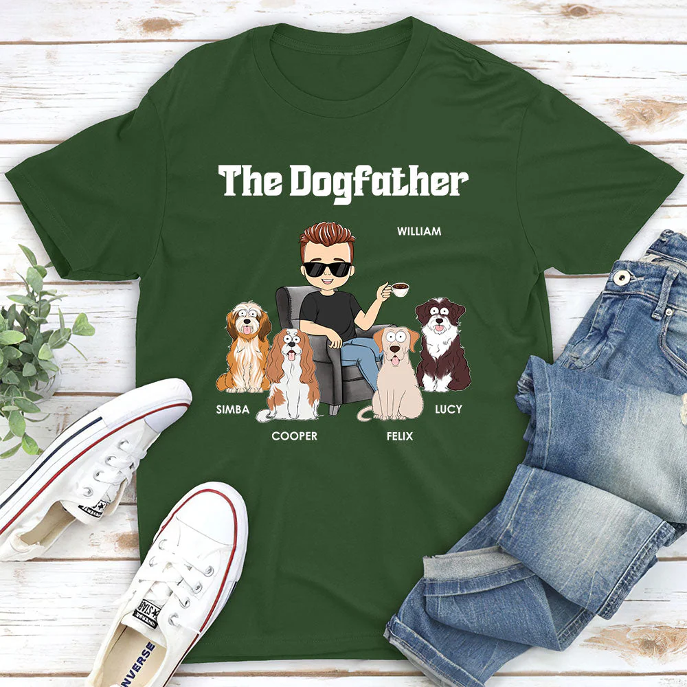 The Dog Parents - Personalized Custom Unisex T-shirt - Image 5