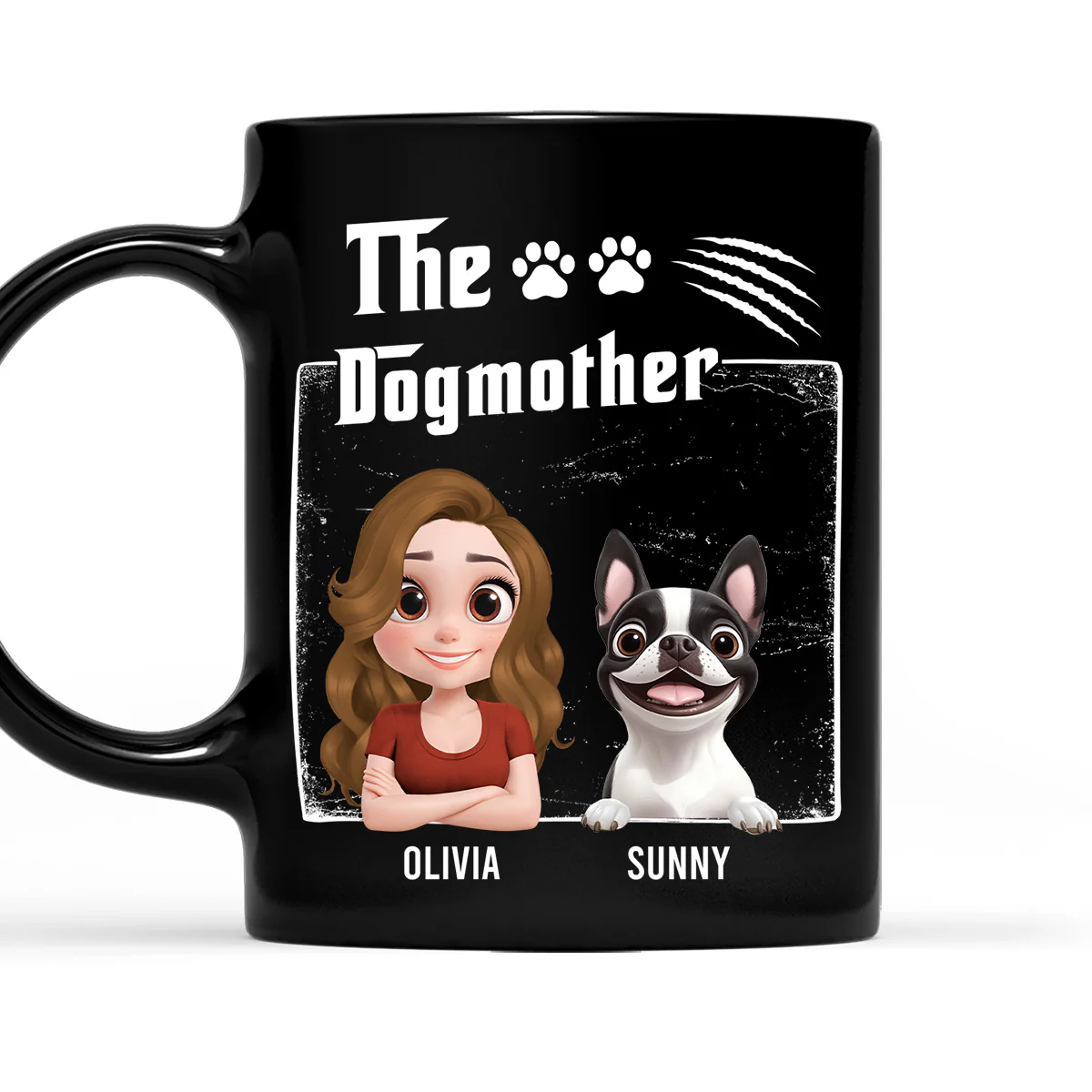The Dogmother Dark Ver - Personalized Custom Coffee Mug