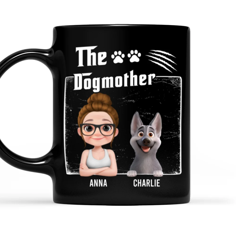 The Dogmother Dark Ver - Personalized Custom Coffee Mug - Image 7