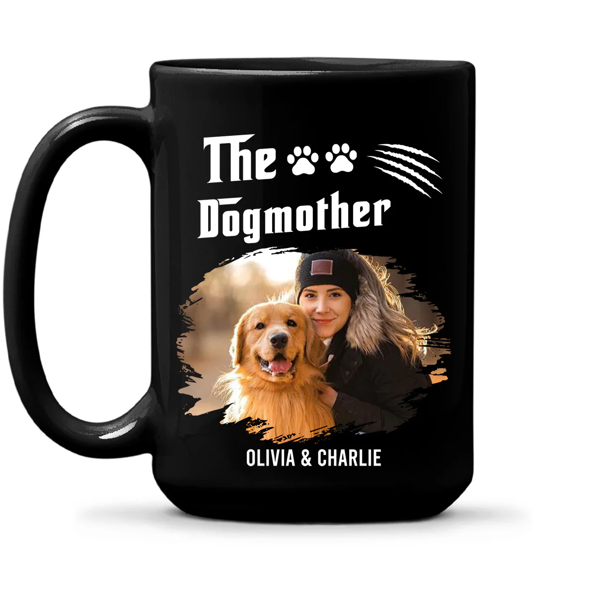 The Dogmother Dark Ver Photo - Personalized Custom Coffee Mug - Image 2