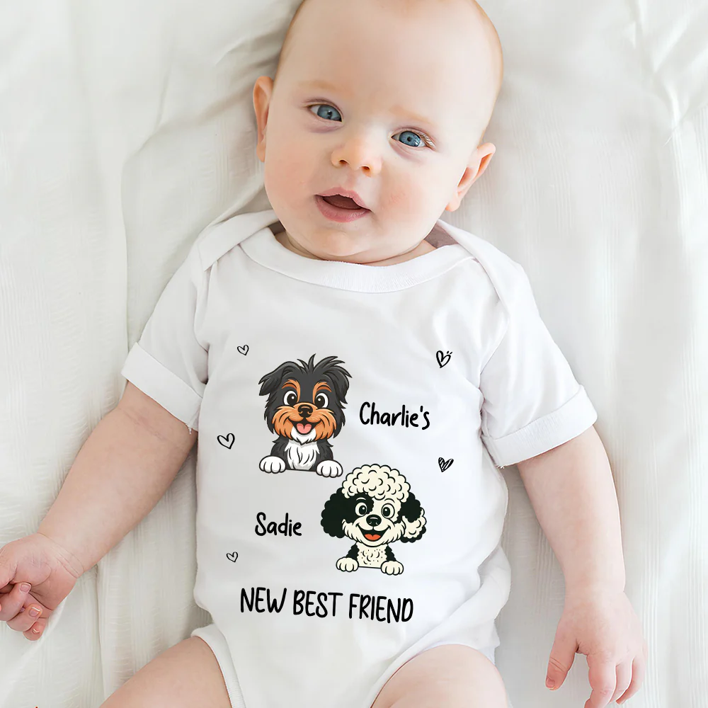 The Friend I Need - Personalized Custom Onesie - Image 4