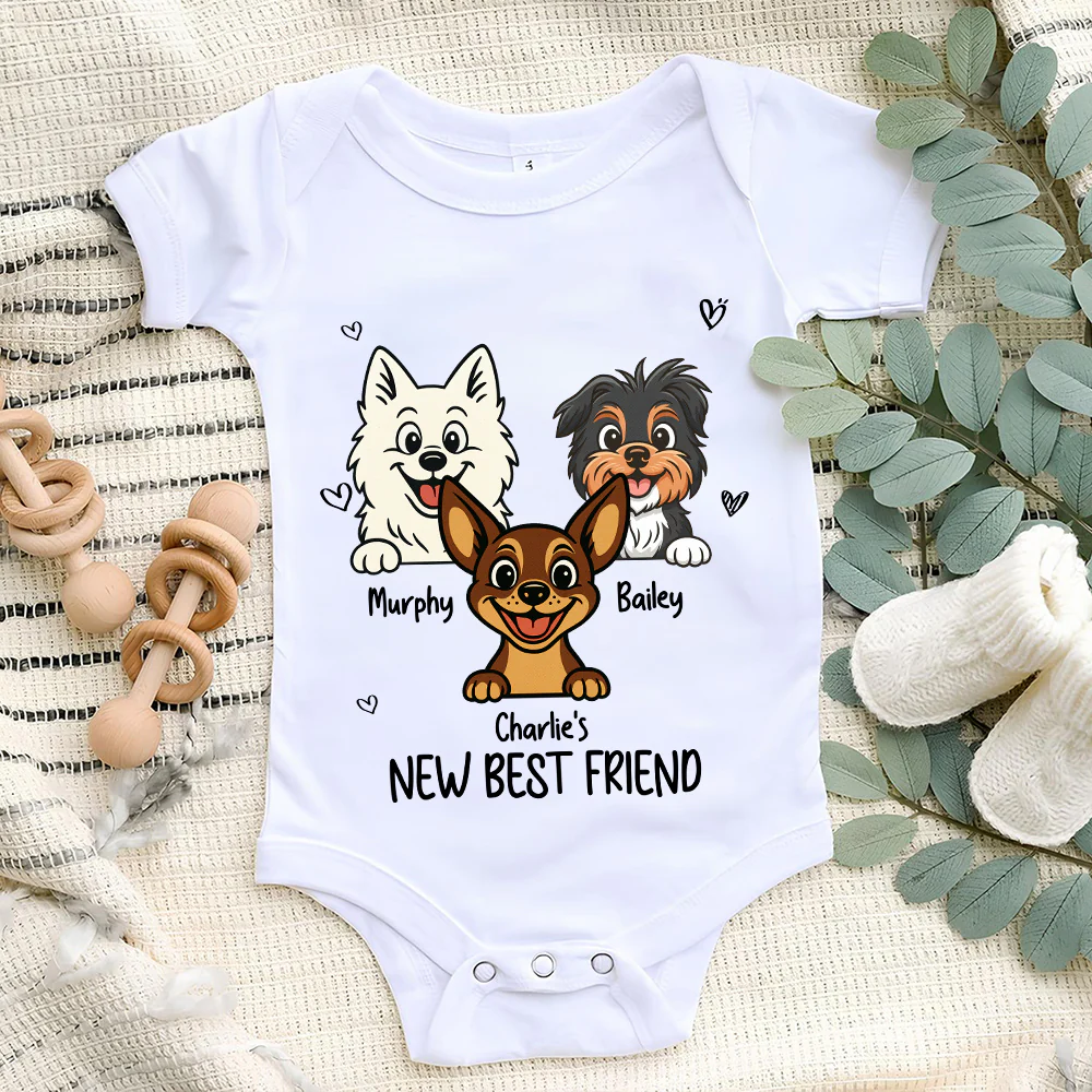 The Friend I Need - Personalized Custom Onesie - Image 5