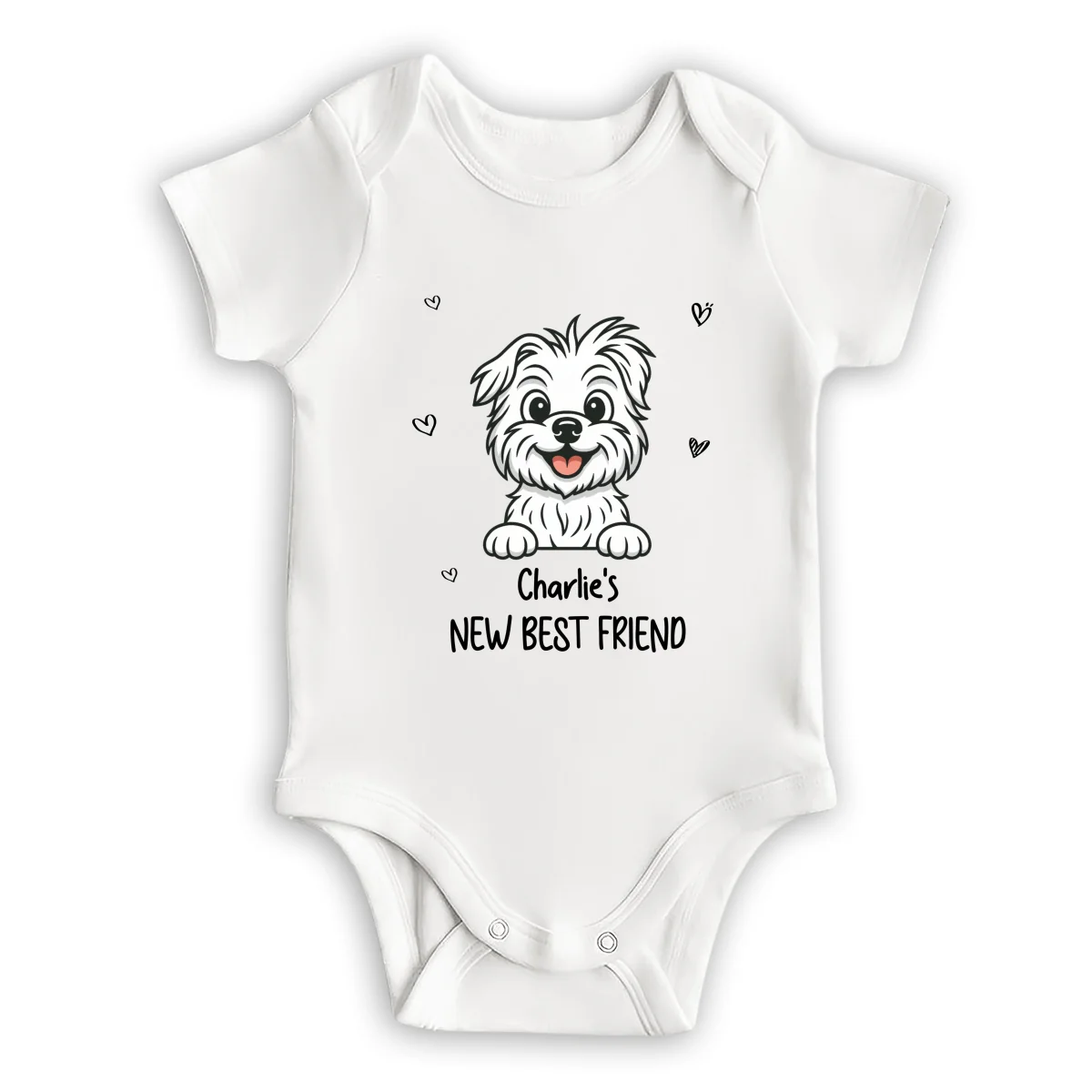 The Friend I Need - Personalized Custom Onesie - Image 6