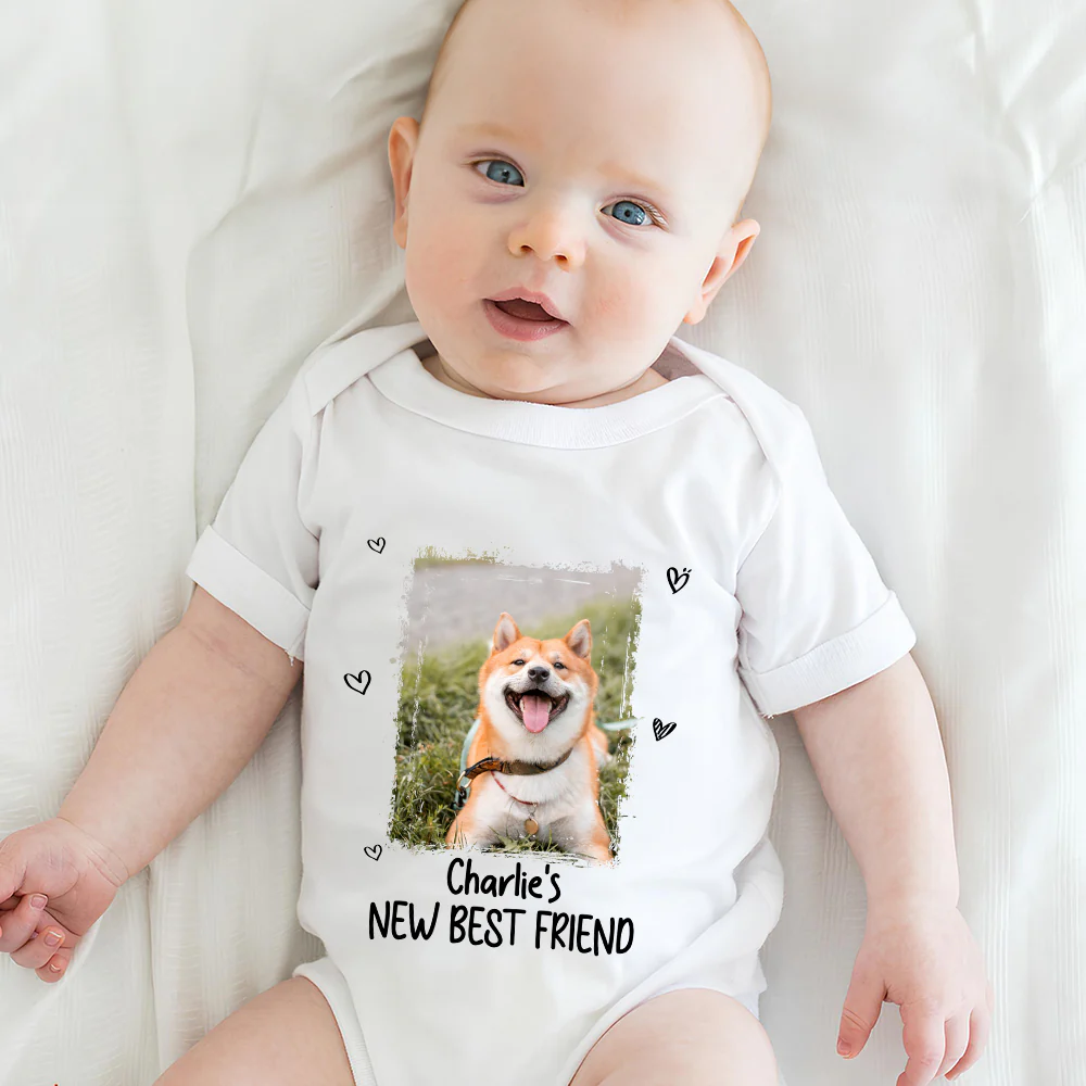 The Friend I Need Photo - Personalized Custom Onesie