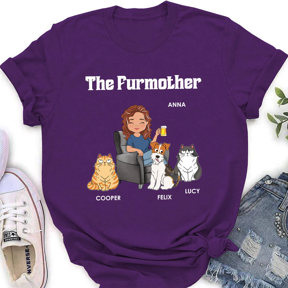 The Furparents - Personalized Custom Women's T-shirt - Image 2
