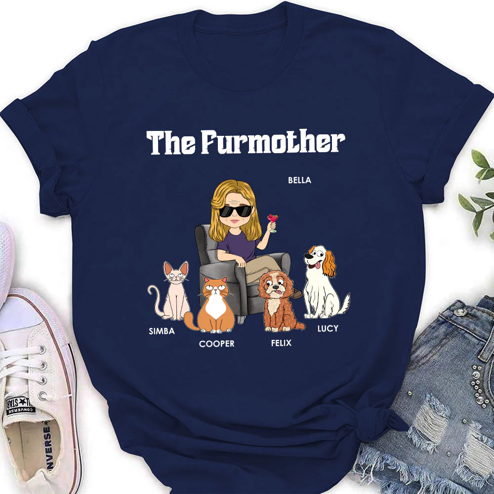 The Furparents - Personalized Custom Women's T-shirt - Image 3
