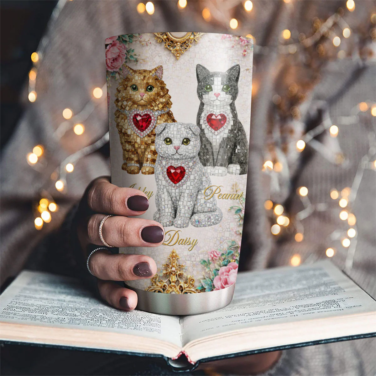 The Gift You Need - Personalized Custom 3D Effect Tumbler - Image 5