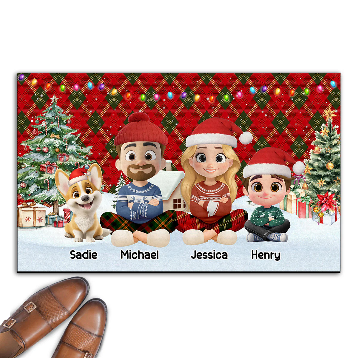 The Home Called Us - Personalized Custom Doormat