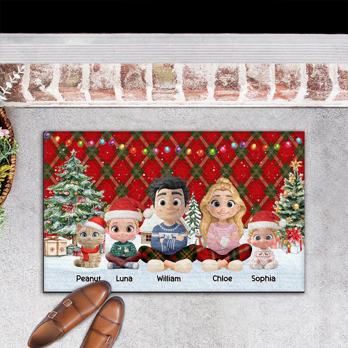 The Home Called Us - Personalized Custom Doormat - Image 2