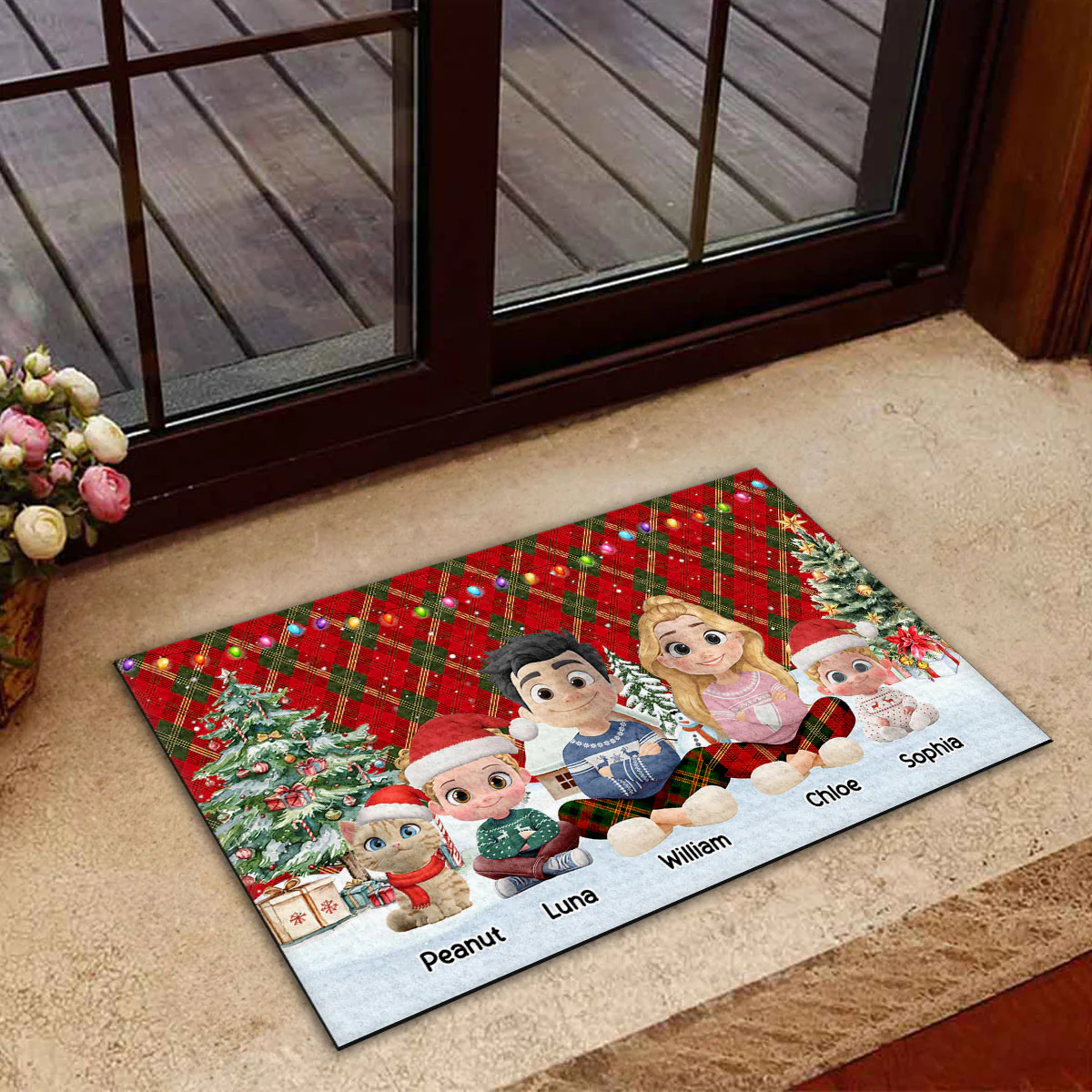 The Home Called Us - Personalized Custom Doormat - Image 4