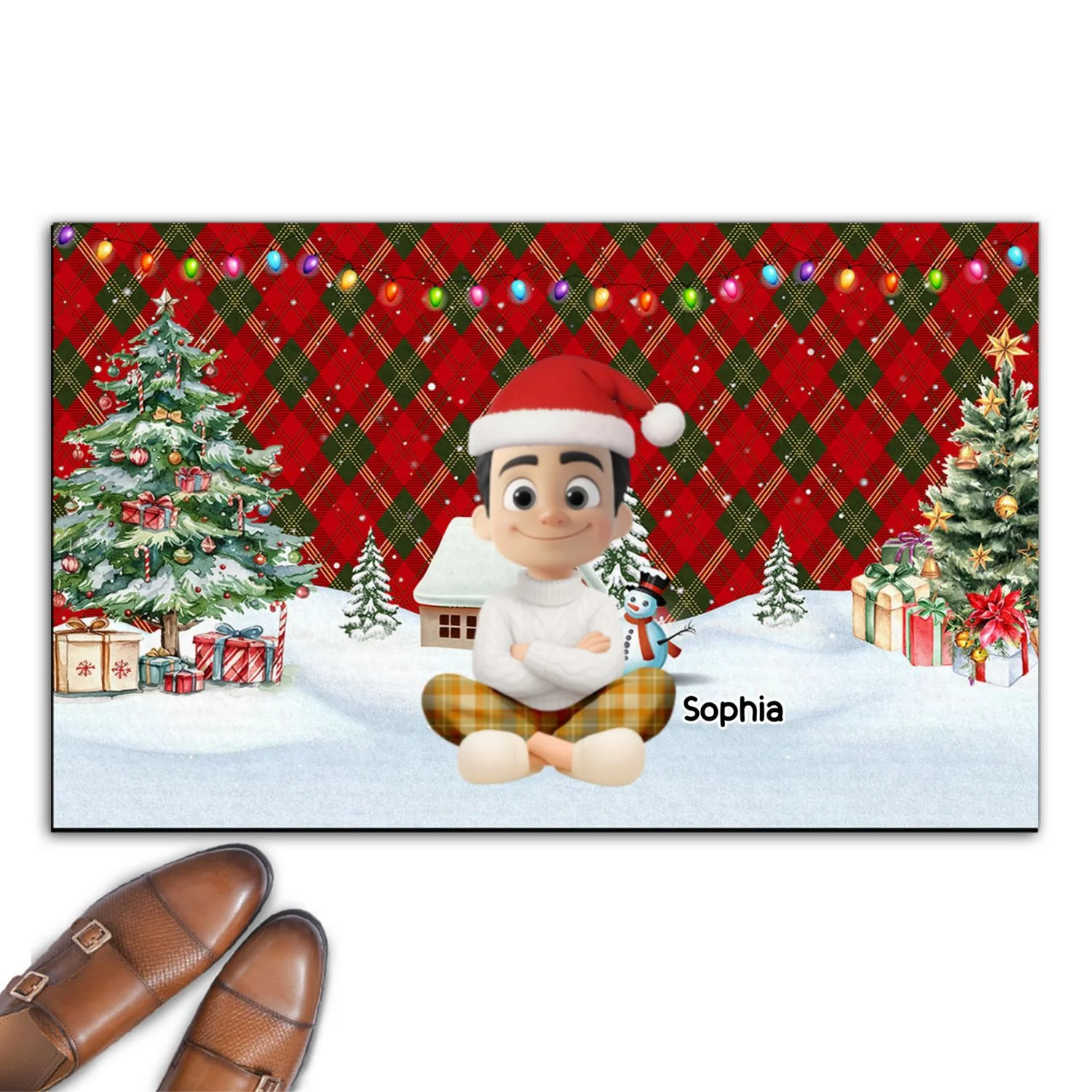 The Home Called Us - Personalized Custom Doormat - Image 8