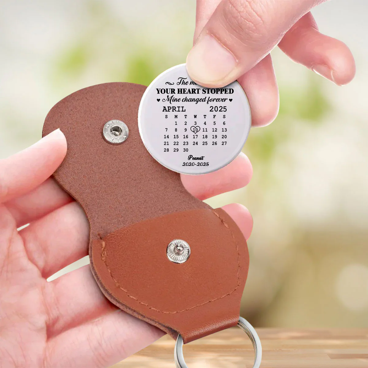 The Moment Your Heartn Stopped - Personalized Custom Pocket Hug - Image 5