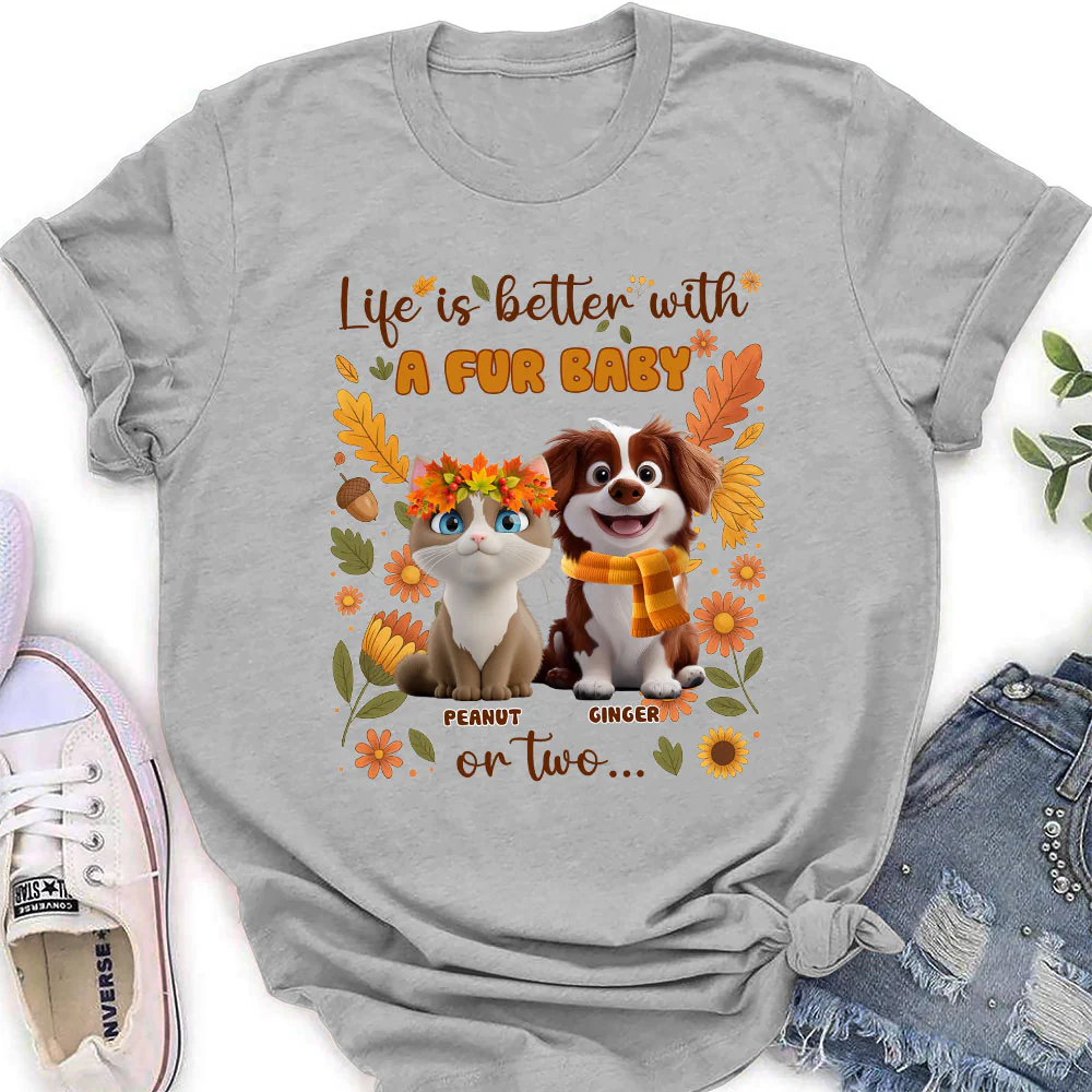 The More Babies The Better - Personalized Custom Women's T-Shirt - Image 2