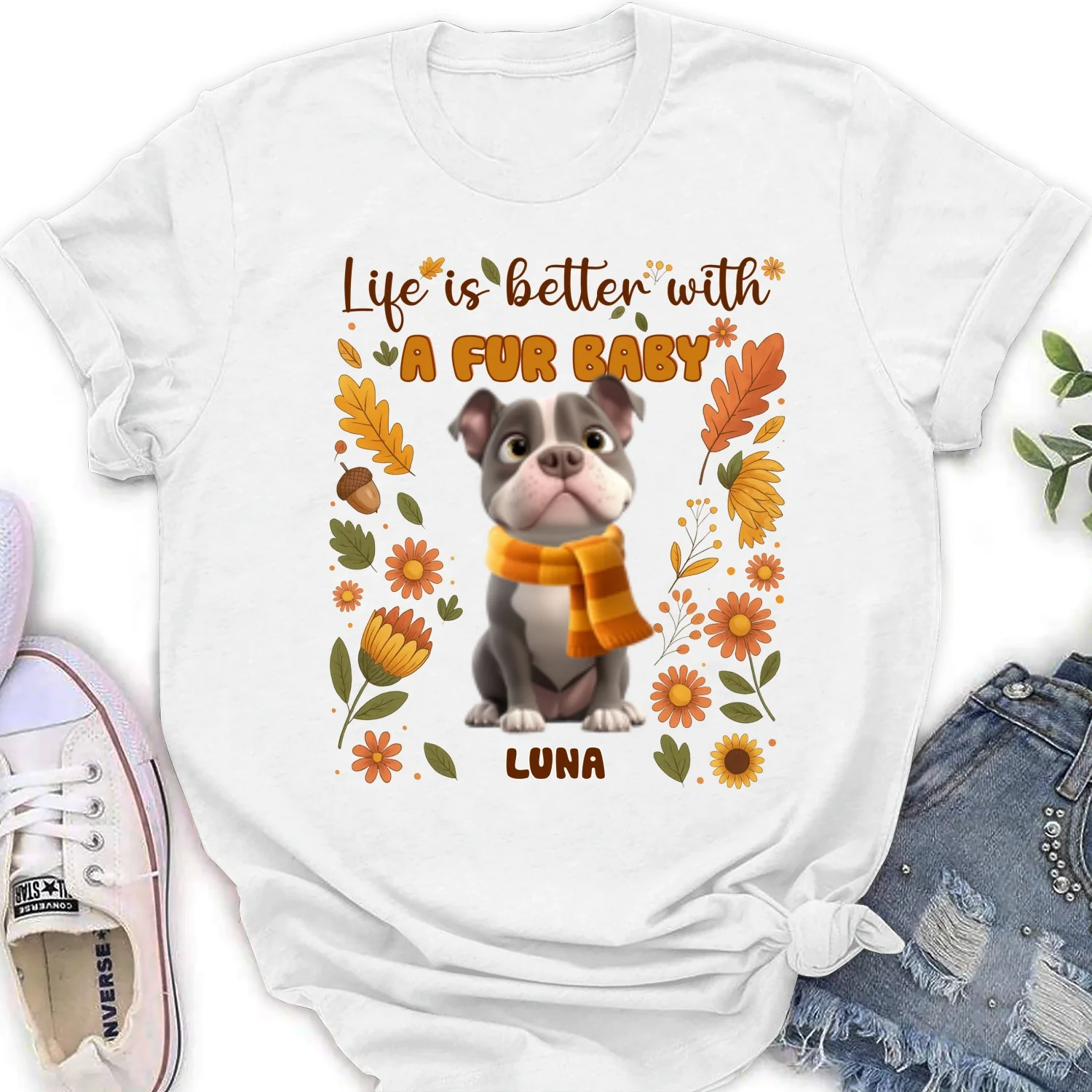 The More Babies The Better - Personalized Custom Women's T-Shirt - Image 4