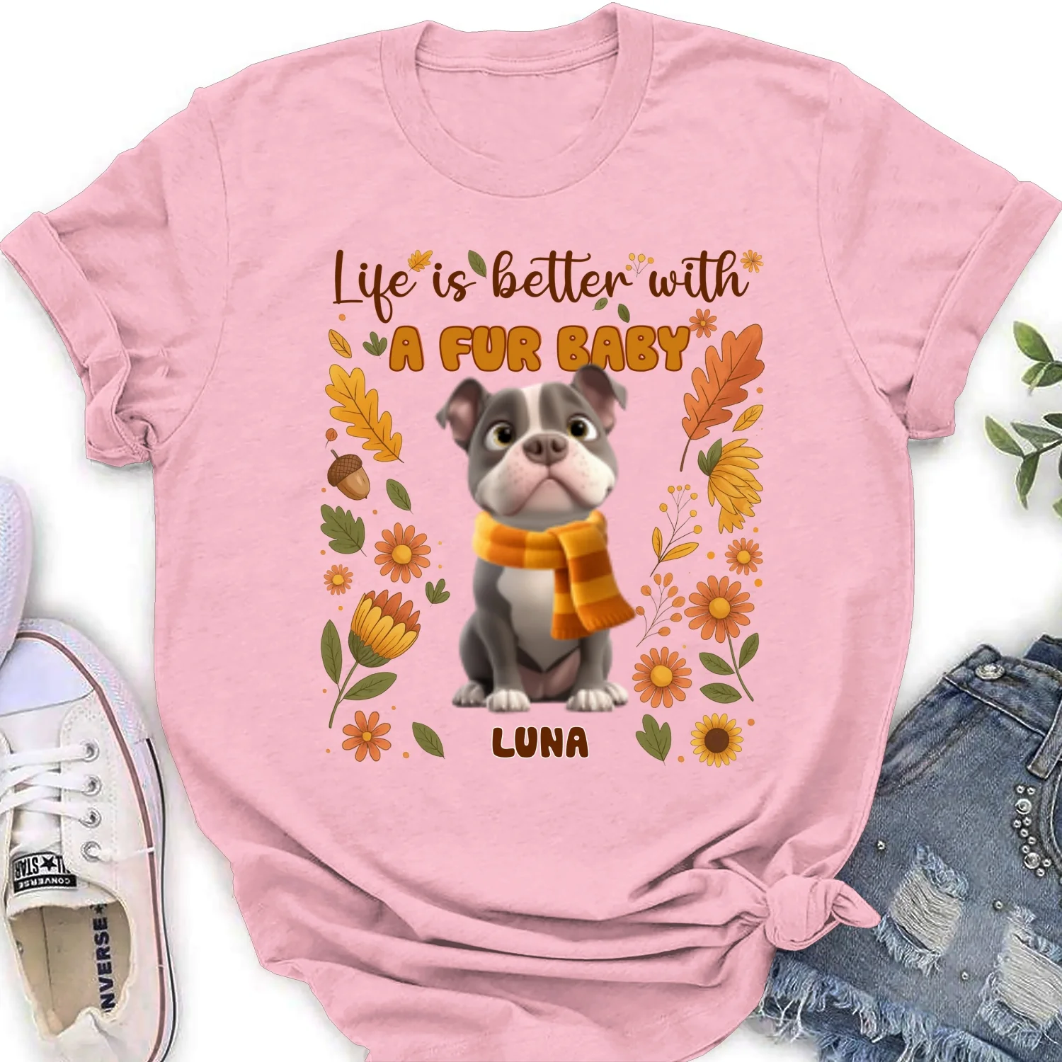 The More Babies The Better - Personalized Custom Women's T-Shirt - Image 6