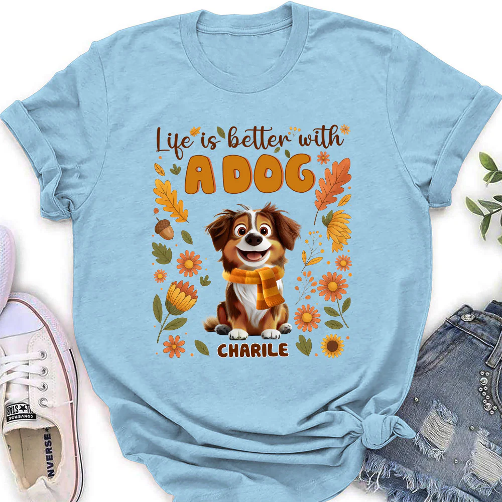 The More The Better - Personalized Custom Women's T-shirt - Image 3
