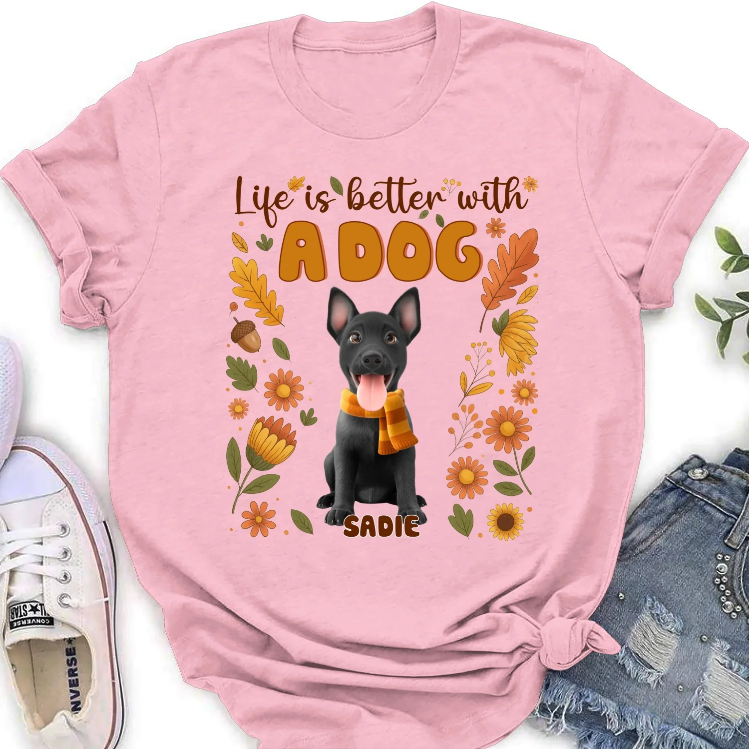 The More The Better - Personalized Custom Women's T-shirt - Image 7