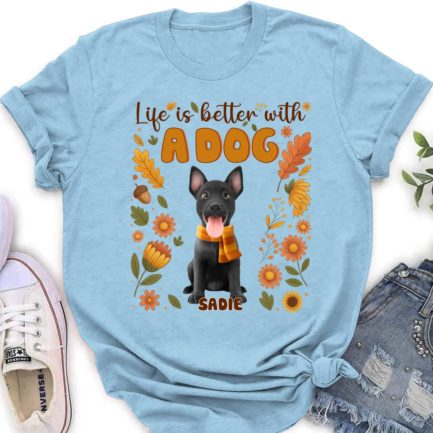 The More The Better - Personalized Custom Women's T-shirt - Image 8