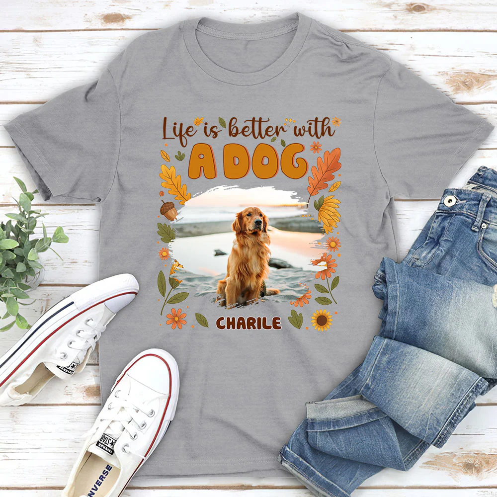 The More The Better Photo - Personalized Custom Unisex T-Shirt - Image 2