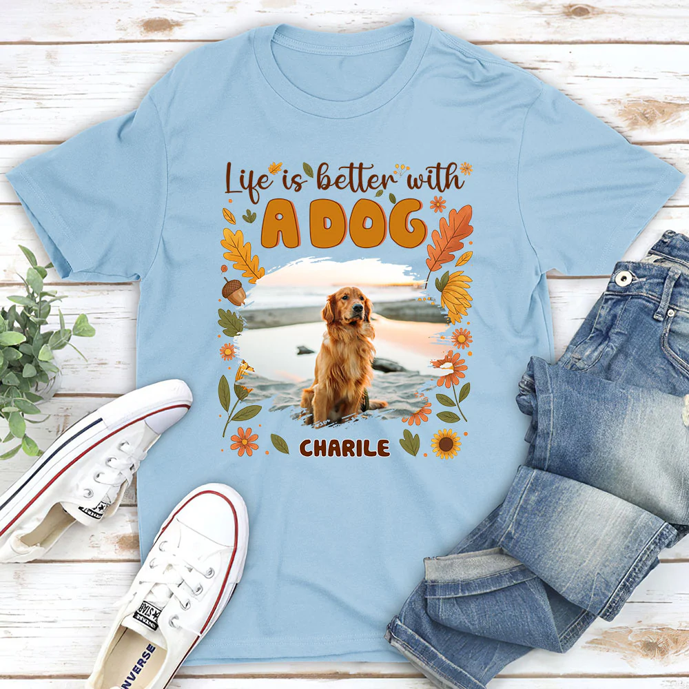 The More The Better Photo - Personalized Custom Unisex T-Shirt - Image 3