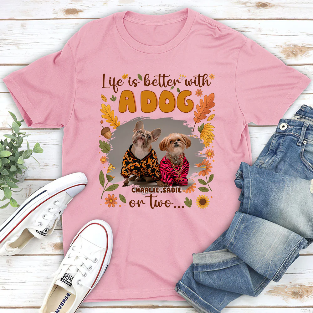 The More The Better Photo - Personalized Custom Unisex T-Shirt - Image 4
