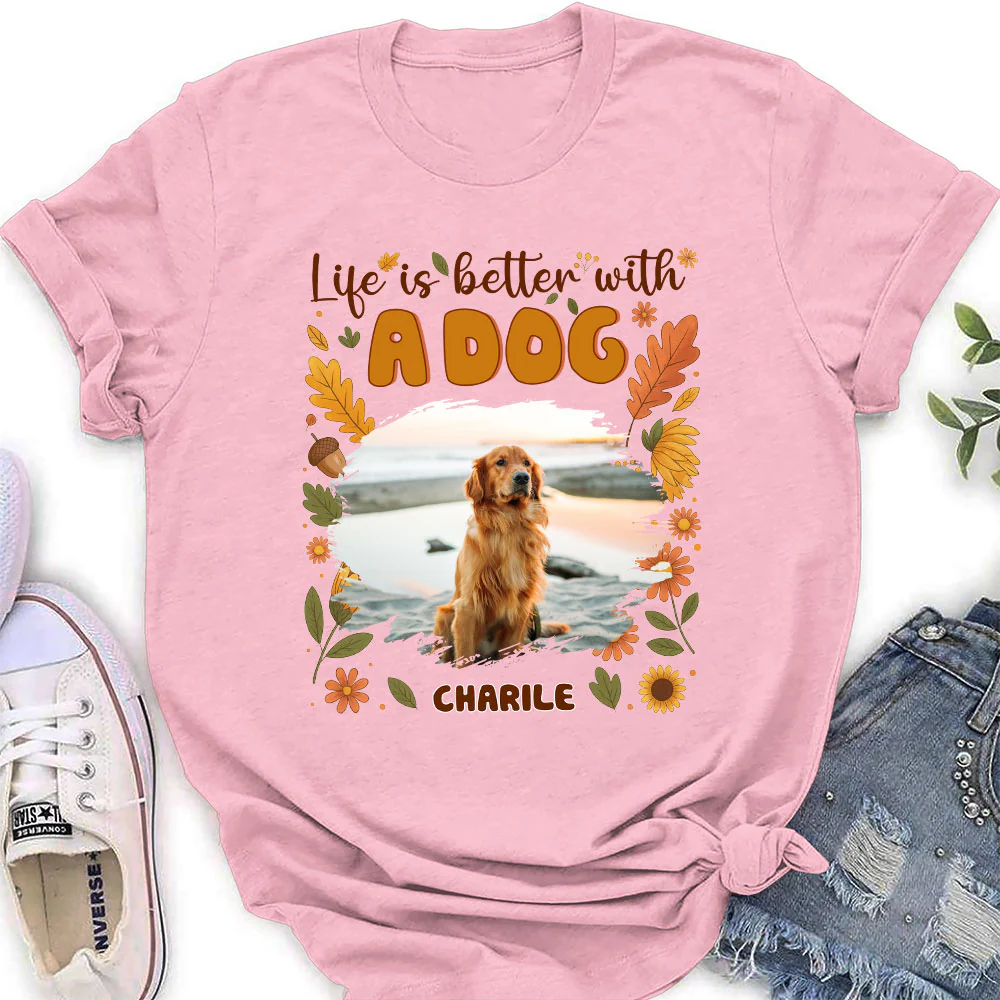 The More The Better Photo - Personalized Custom Women's T-shirt - Image 2