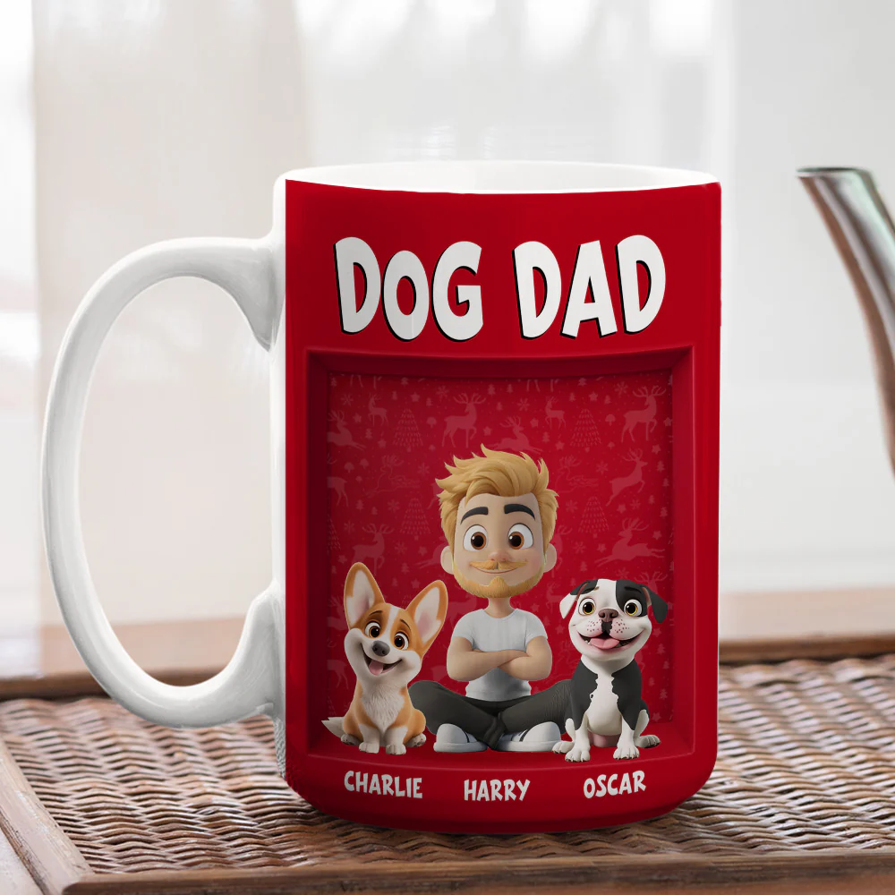 The One I Love Most - Personalized Custom 3D Effect Mug - Image 5