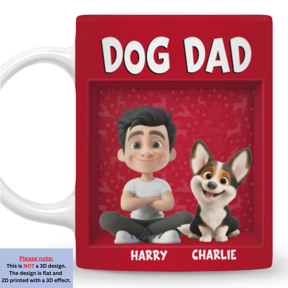 The One I Love Most - Personalized Custom 3D Effect Mug - Image 8