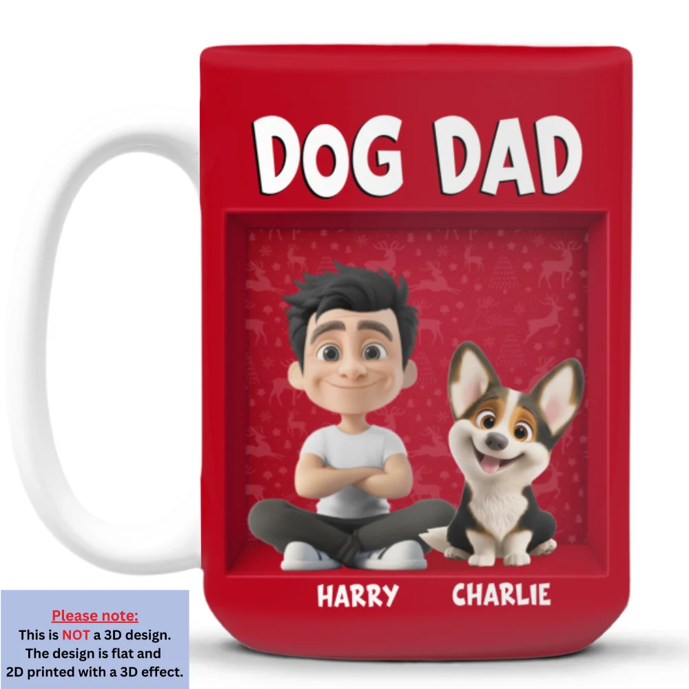 The One I Love Most - Personalized Custom 3D Effect Mug - Image 9