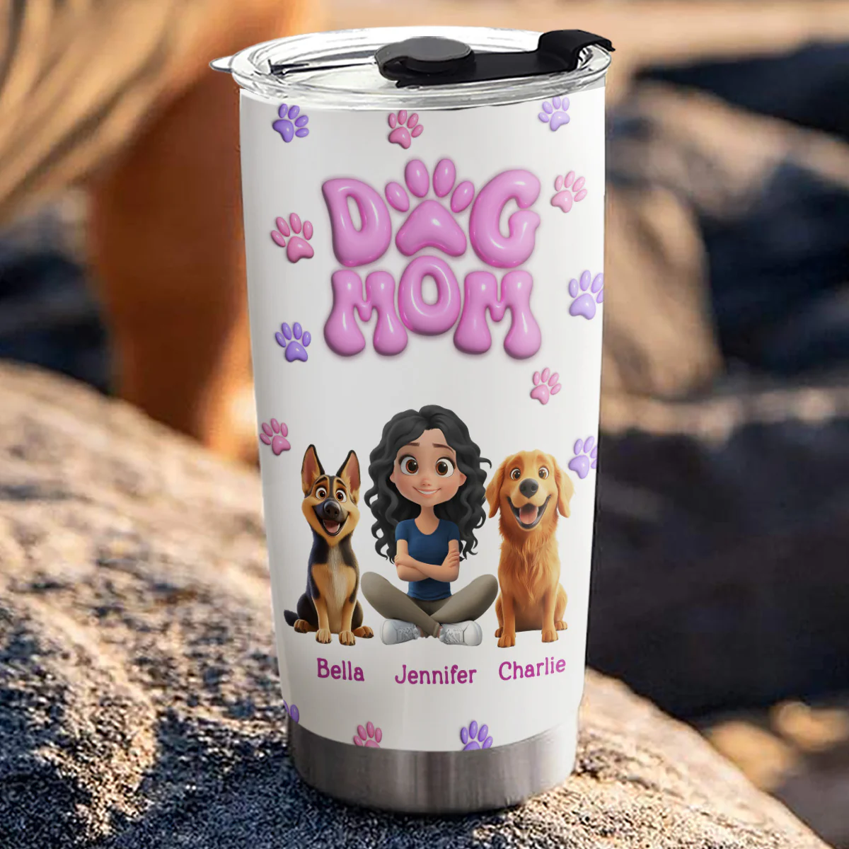The One I Own - Personalized Custom 3D Effect Tumbler - Image 2