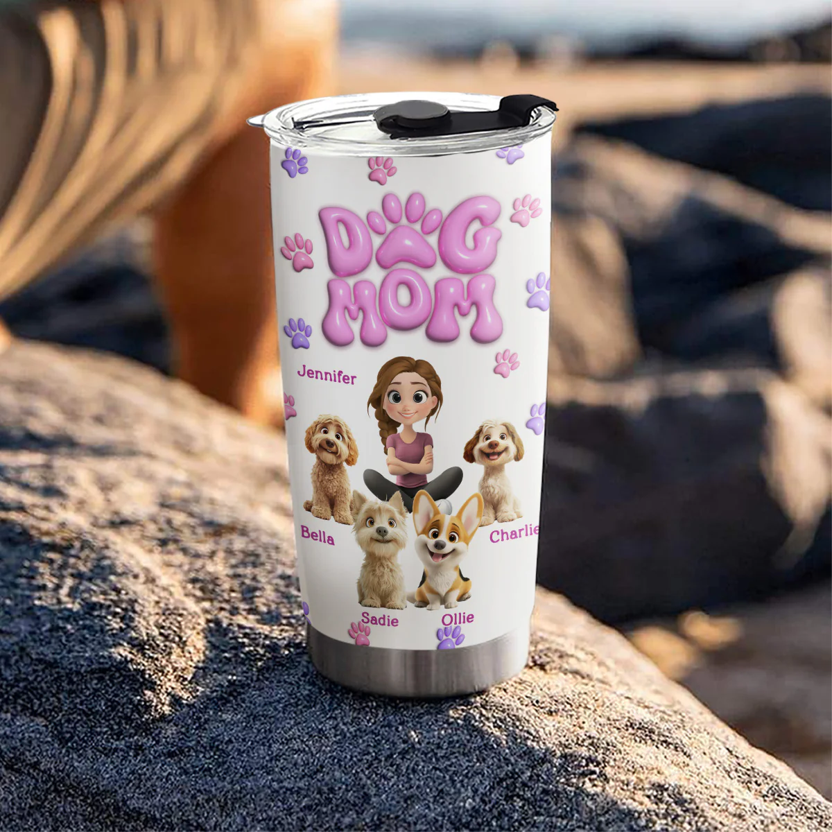 The One I Own - Personalized Custom 3D Effect Tumbler - Image 3