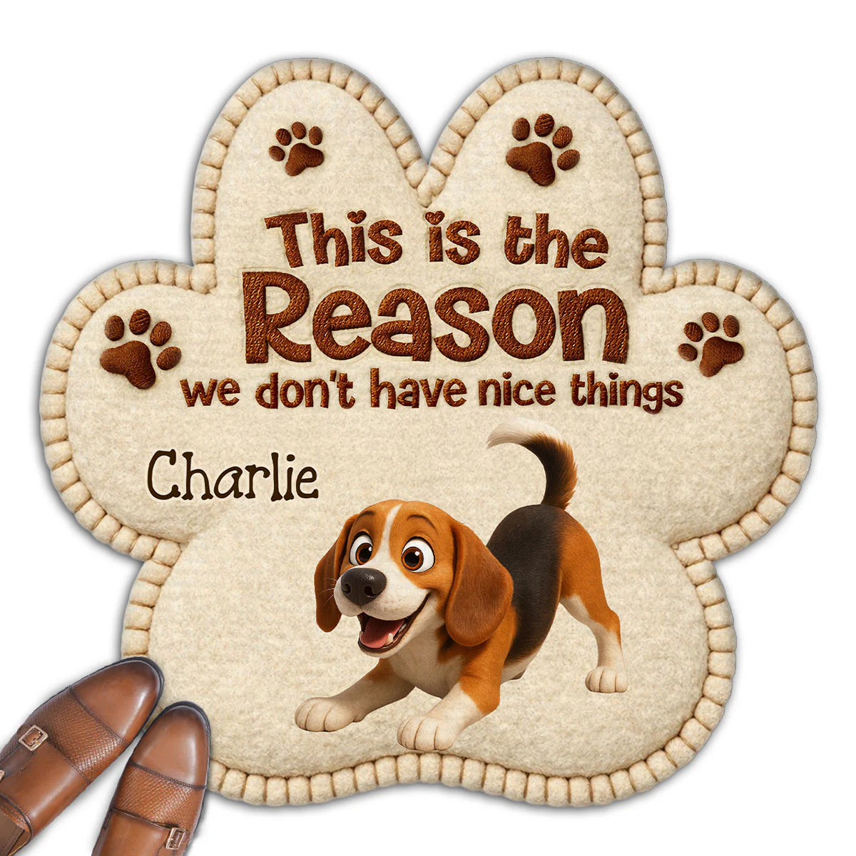 The Reason Why - Personalized Custom Doormat
