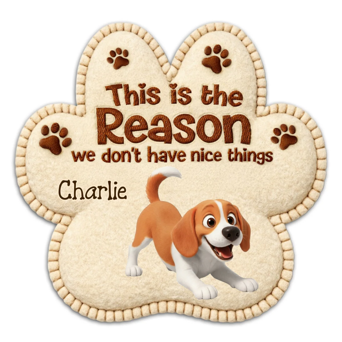The Reason Why - Personalized Custom Doormat - Image 6