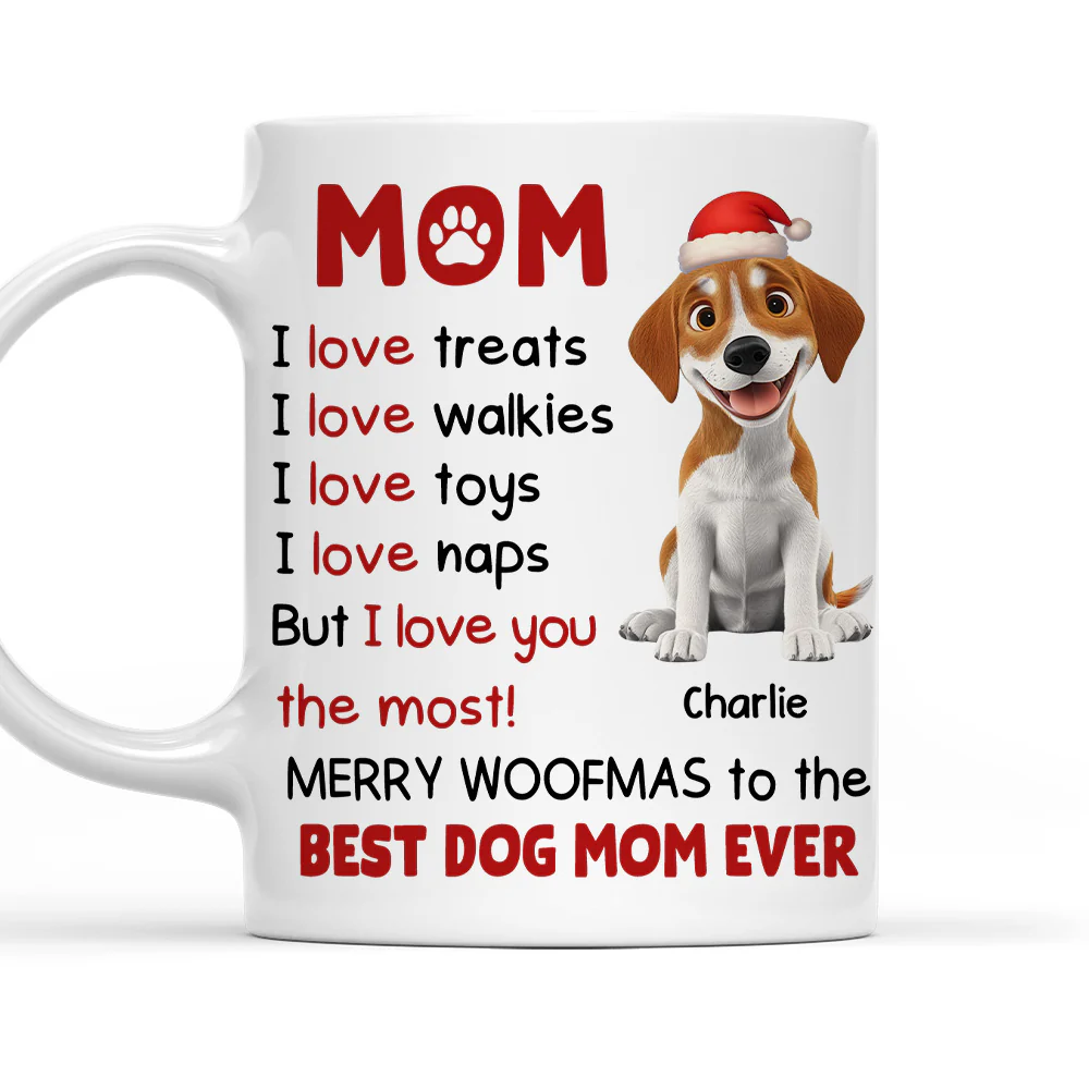 The Woofmas Wonder - Personalized Custom Coffee Mug