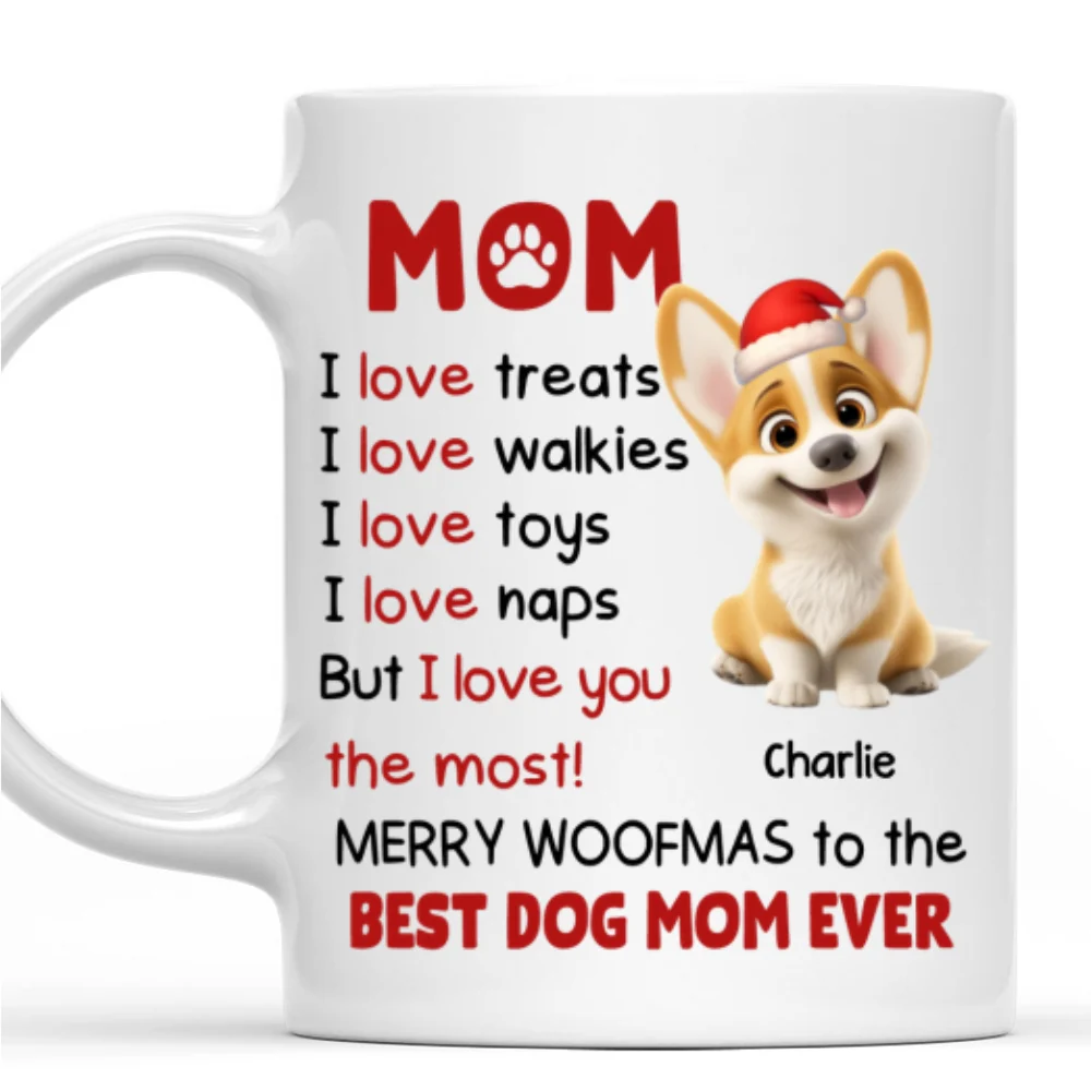 The Woofmas Wonder - Personalized Custom Coffee Mug - Image 8