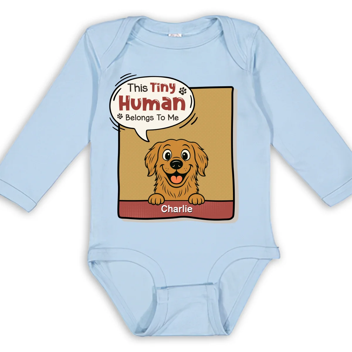 Their Paws Are Cute - Personalized Custom Baby Onesie - Image 8