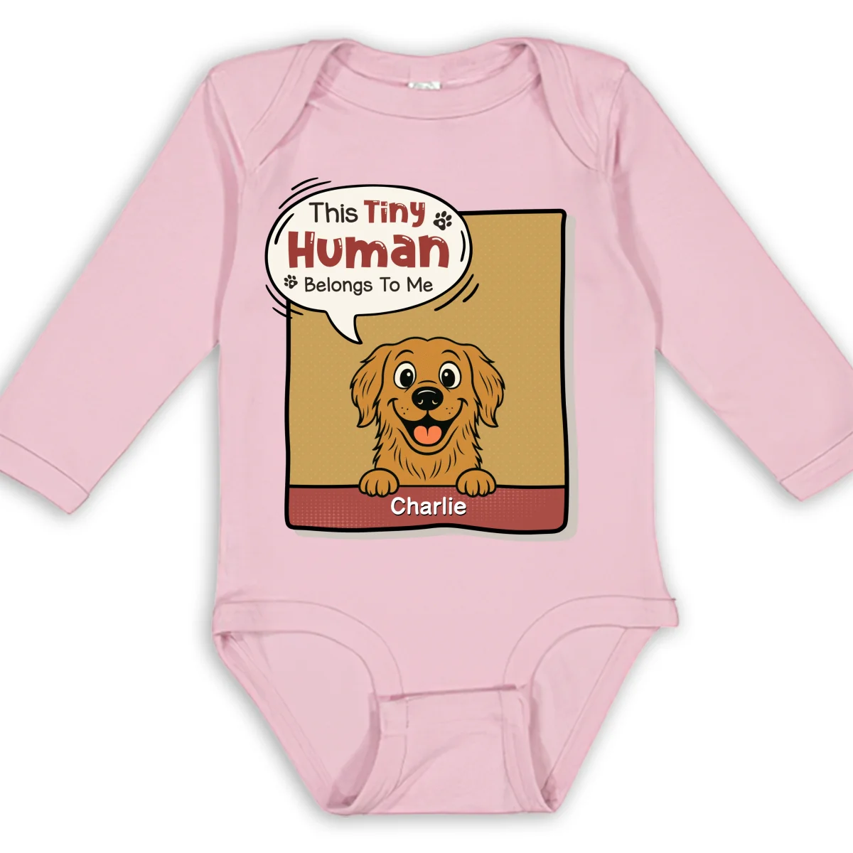 Their Paws Are Cute - Personalized Custom Baby Onesie - Image 9