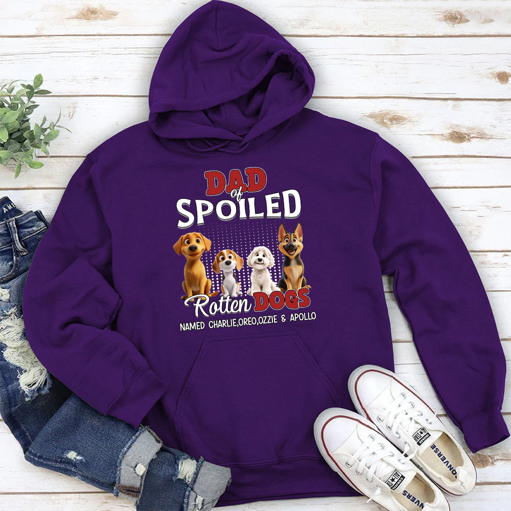 Thinking About My Spoiled Baby Official - Personalized Custom Hoodie - Image 4