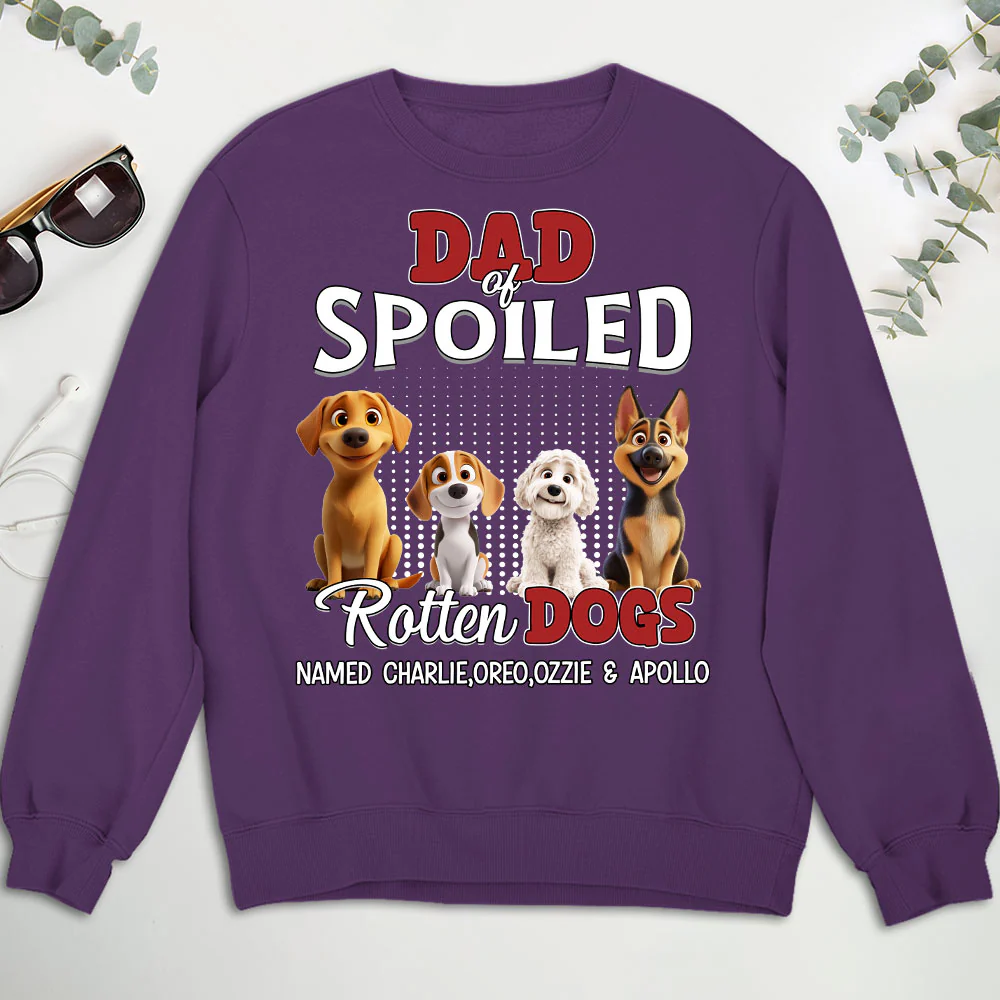 Thinking About My Spoiled Baby Official - Personalized Custom Sweatshirt - Image 3